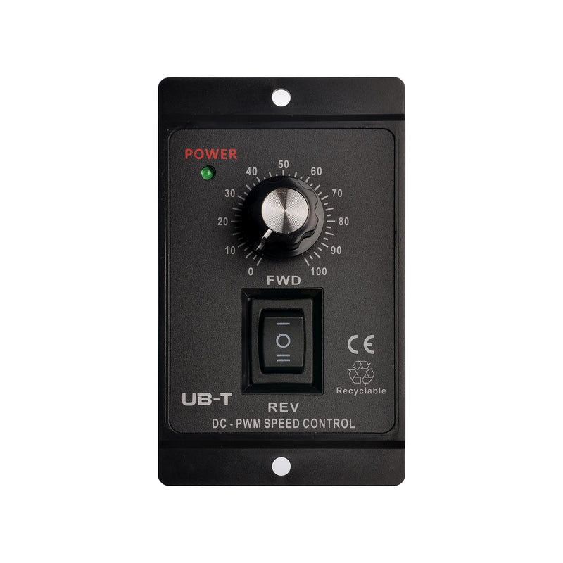 matell DC 12-60V 20A PWM Brush Motor Speeds Controller, Reversible Switch,Suitable for DC Brush Motor,Forward/Reverse Electric Motor Speed Regulator,DC Motor Speed Controller