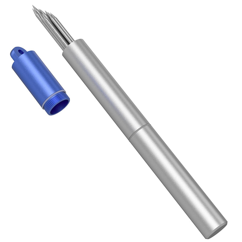 YESWELDER TIG Tungsten Electrode Pre-Sharpened Welding Tungsten Rod 2% Lanthanated 3/32" x 7" (Blue, WL20/EWLa-2) 10-pk 3/32'' Blue (2% Lanthanated)