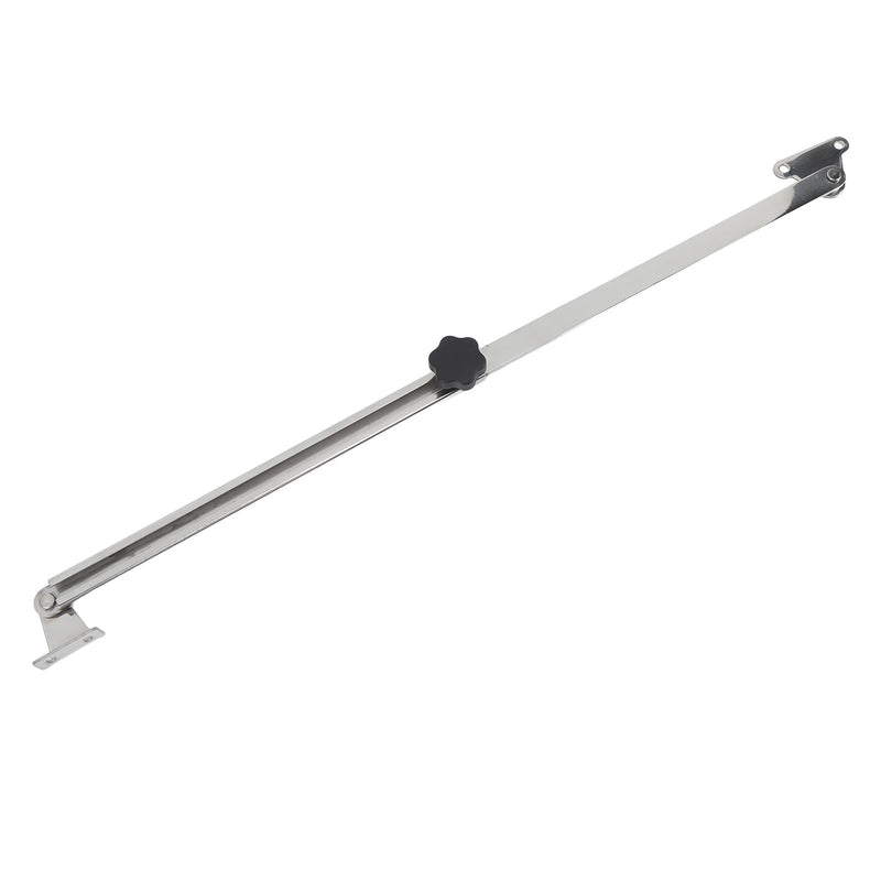 Diydeg Hatch Lid Stay, 10in to 18in Support and Adjuster, 316 Stainless Steel Hatch Adjuster for Boat Hatch Window Adjuster Support Rod, RV Yachts, Marine Hatch Lid Holder Adjuster