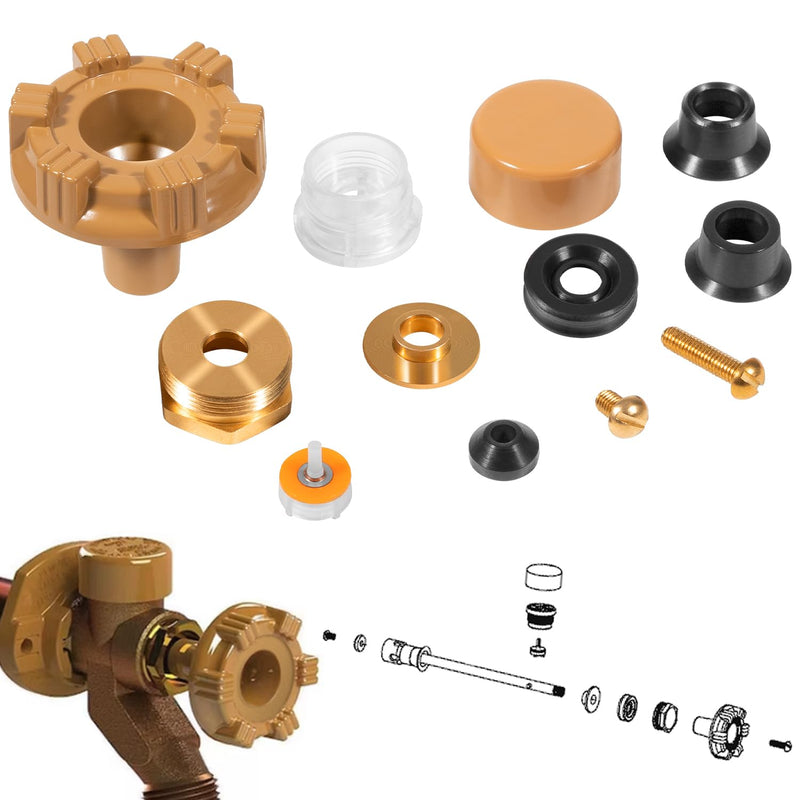 RK-17MH Repair Kit Metal Handle,Outside Faucet,Compatible with Woodford Model 17 RK-17MH