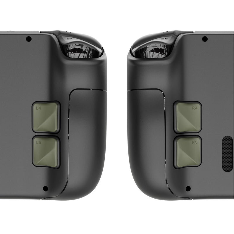 Skull & Co. Back Button Enhancement Set, Improvement Button Protection Kit for Steam Deck- OD Green, 4pcs