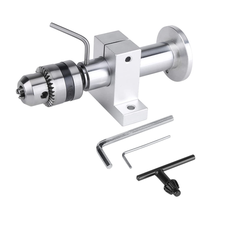 AYNEFY Telescopic Taper Revolving Centre, Live Center Revolving Centre Adjustable Bearing Live Center with Wrench for Mini Lathe Machine DIY Woodworking