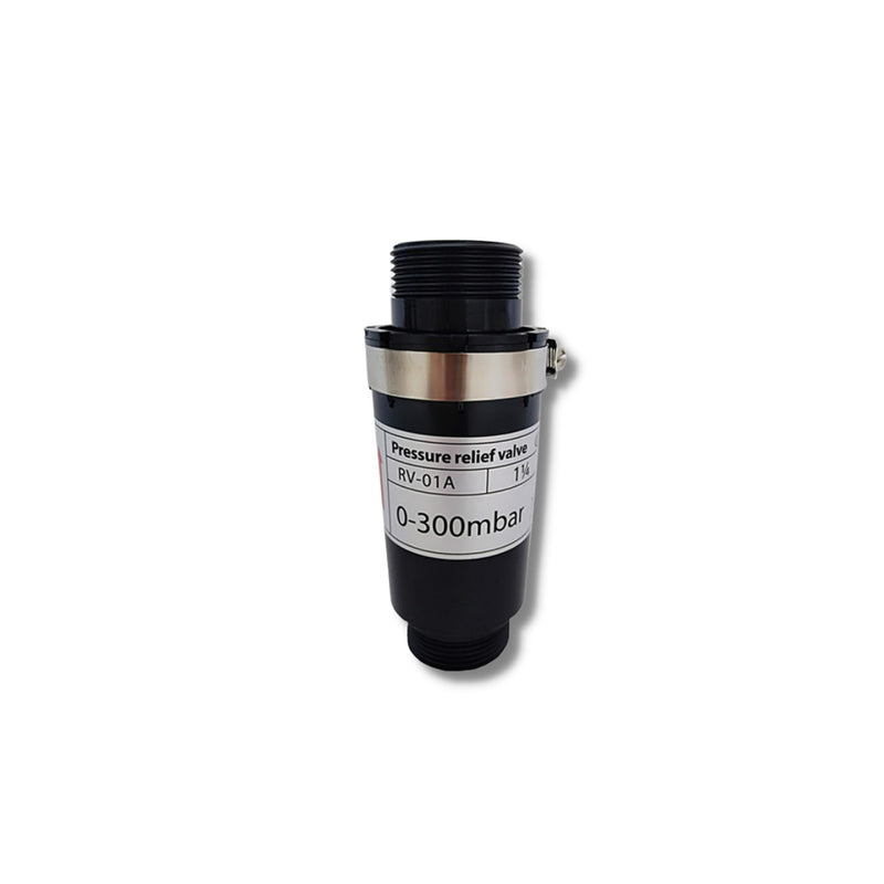 Blower Pressure Relief Valve | Vacuum Pressure Release Valve for Regenerative Blowers 0-300 mbar | Válvula de Alivio de Presión