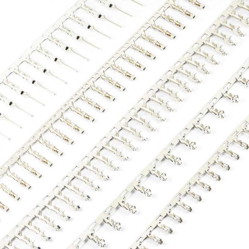 500pcs Pin Connector Kit XH 2.54mm PH 2.0mm KF2510 Dupont Jumper Wire Cable Pin Crimp Terminal Connector(5Types Each 100pcs)