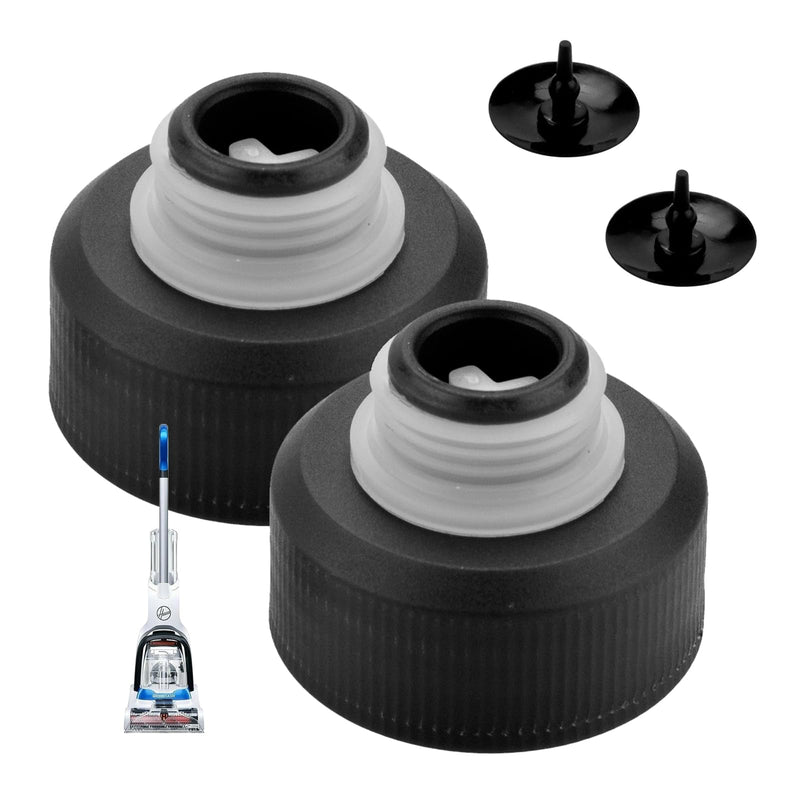 440012803 Solution Tank Cap for Hoover PowerDash Pet, SmartWash&FloorMate Jet Cleaner Machine, Replacement Hoover Carpet Cleaner Cap Compatible with FH50700 FH50702 FH50703I FH50710 Parts(2 pack) 2 PACK