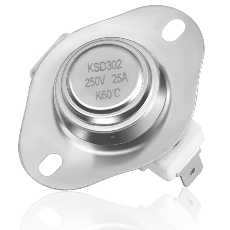 Adviace 80599 Low-Temp Ceramic Limit Snap Disc Switch for Vogelzang VG5790, VG5770 Pellet Stoves, USSC, Ashley and King Pellet Stoves, F140-10F Low Limit Thermodisc Switch Exhaust T-Disc. 80599 Snap Disc