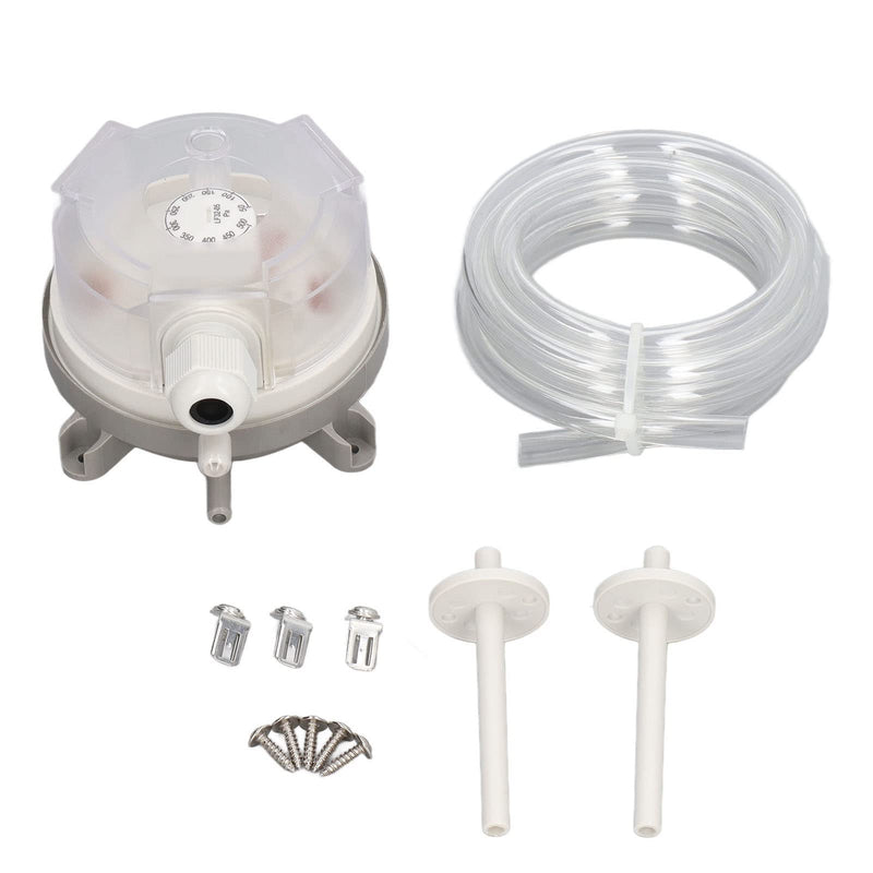 Hvac Differential Pressure Switch Pressure Differential Switch | Waterproof Heating Ventilation Furnace Vent Air Pressure Switch 50~500pa Sense 20pa Differential Pressure(LF32-05) Lf32-05