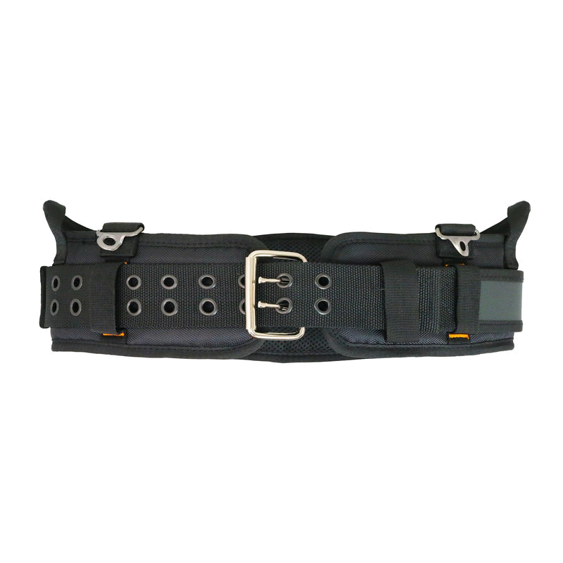 WOLF WTH2110 Heavy-Duty Ballistic Padded Tool Work Belt | Compatible w/Pouches, Holsters & 4-Point Suspenders | Body Waist Comfort Lightweight Breathable | Contractors Handyman | Tongue Buckle Medium