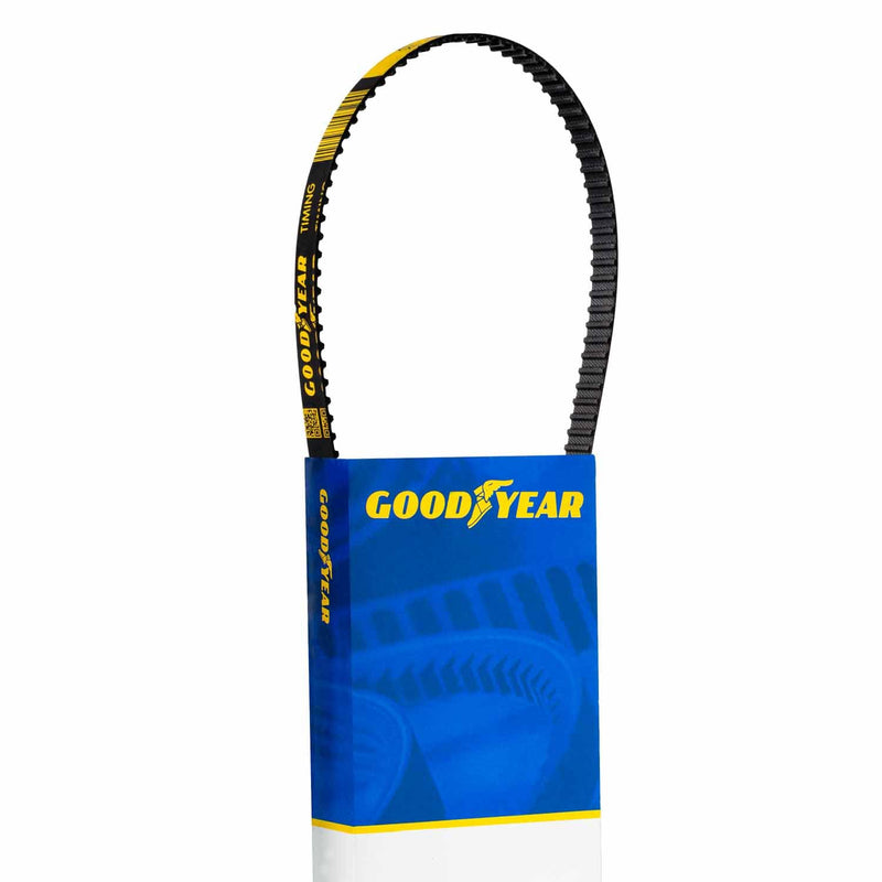 Goodyear 120XL037 Trapezoidal Timing Belt: XL Profile, 12.0 in Pitch Length, 0.37 in Width, 60 Teeth, 0.2 in Pitch