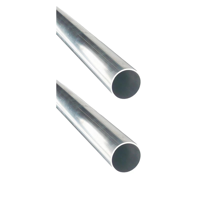 Aluminum Round Tube 1.18" x 1.02" x 19.69" Long, 2Pcs 30mm x 26mm x 500mm OD x ID x L 6063 Round Aluminum Tubing 30mm Outer Diameter Wall Thickness 2mm (Kwweeoo) 19.69 Inches OD30 ID26 W2 (mm) 2 Pcs