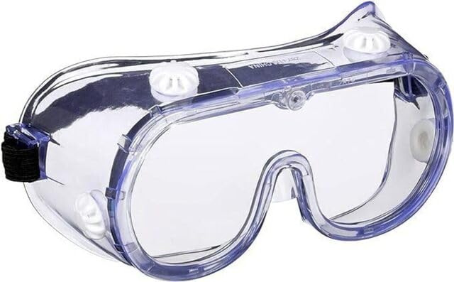 Chemical Splash/Impact Safety Goggle, Soft, Adjustable 1 -Pack