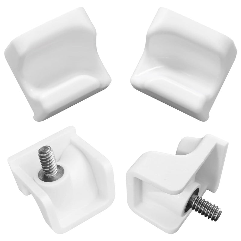 4 Pack Freezer Basket Retainer 7009399 for Sub Zero Freezer Lower Basket APS 5029 611 650 BI-30U BI-30UG 611G BI-30U - 2 Right Side and 2 Left Side