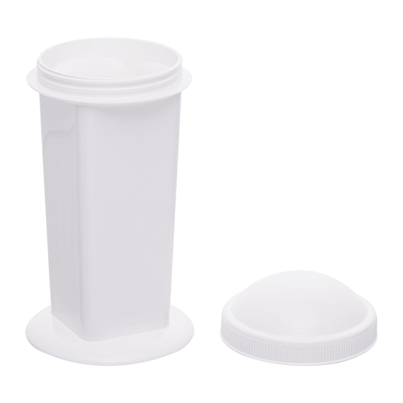 Bartovation Coplin Slide Staining Jars 12-Pack | Holds 5-10 Slides, Polypropylene, Domed Cap