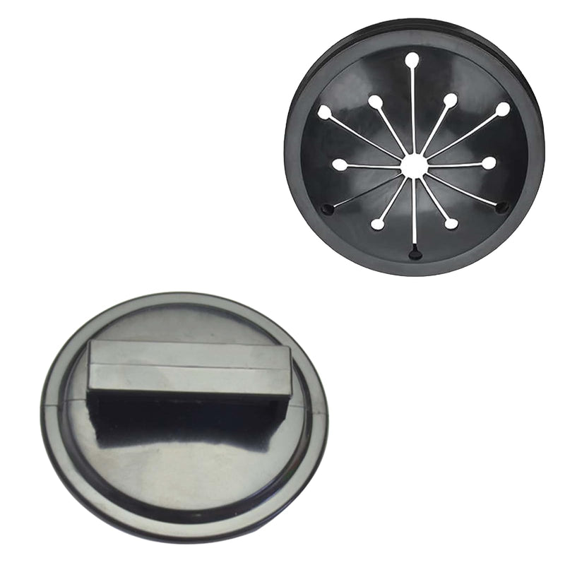 3 Inch Garbage Disposal Splash Guard Collar Sink Stopper Universal Rubber Food Waste Disposer Sink Garbage Disposal Splash Guard and Drain Plug for Whirlaway, Waste King, Sinkmaster and GE Models