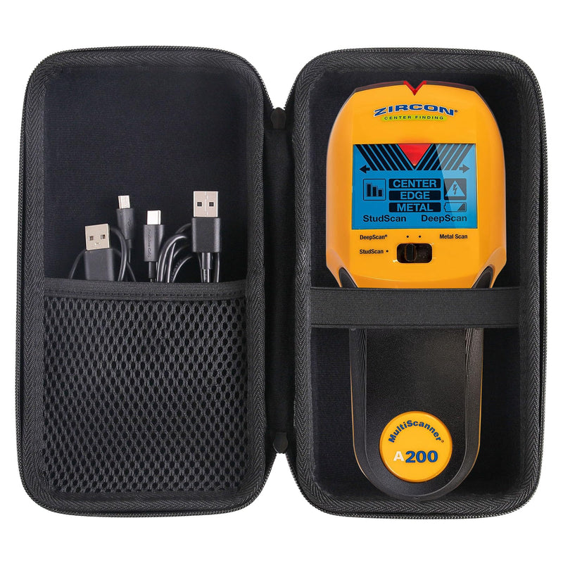 Hard EVA Carrying Case Compatible with Zircon MultiScanner A200/A250/A250C All-In-One Stud Finder/Metal Detector Scanner storage box.