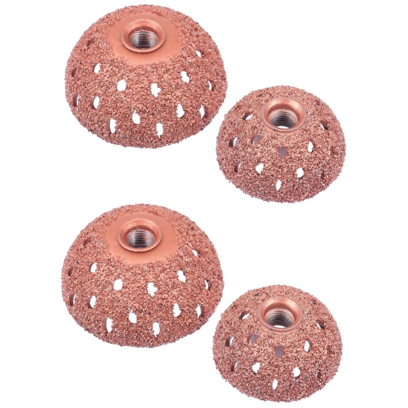 SUPVOX Tire Buffing Wheel 2.17 Inch Hard Tungsten Dome Buffers for Car Tire Repair and Polishing Compatible with Pneumatic Tools Durable Repair Buffing Wheel