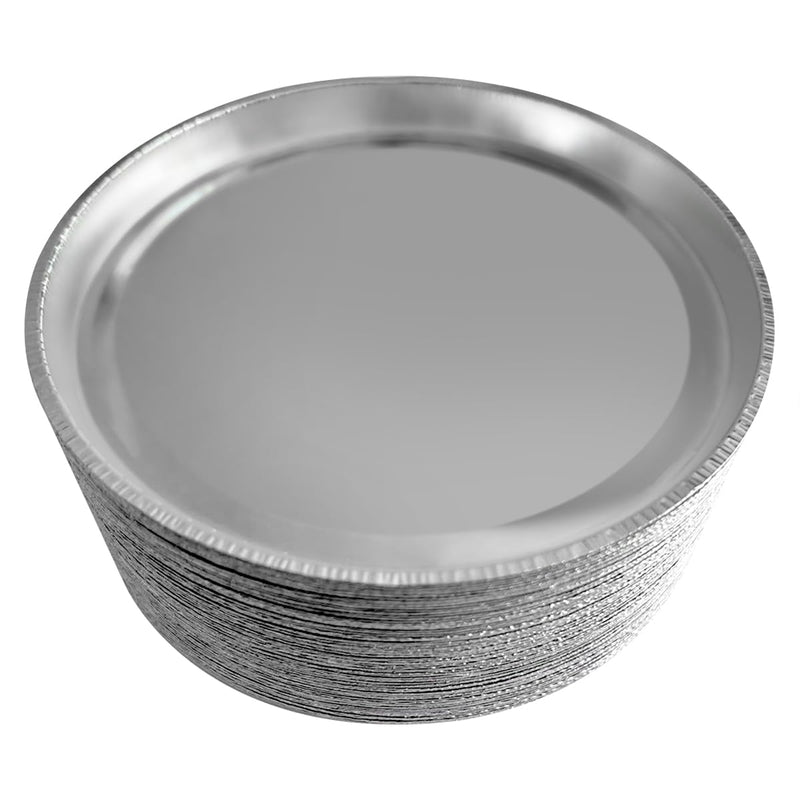 Sample Pan for Moisture Analyzers,102mm Disposable Aluminum Weighing Dishes （Pack of 80）