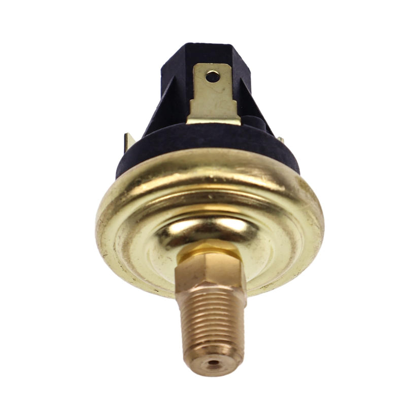 IEQFUE Pressure Switch 3 Terminal 1/8 NPT Male 1/4 Blade 8-13Psi NC 430.110 Presetat 10Psi