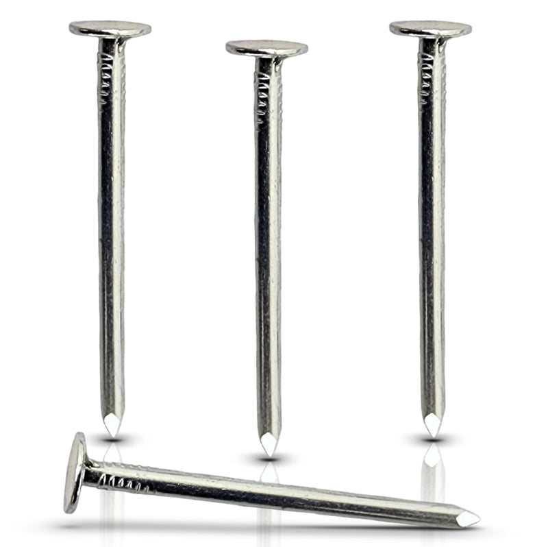 2-Inch Galvanized Roofing Nails Professional Grade - Used to fasten roofing felt, asphalt singles & insulation board (50) 50