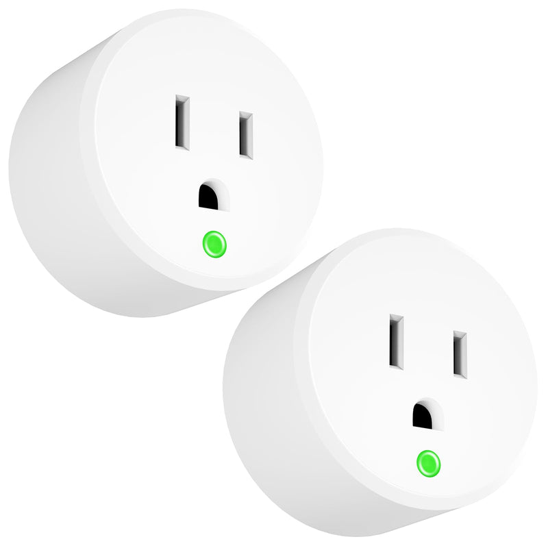 Thermostatically Controlled Outlet - On at 32°F/Off at 50 °F, Thermostat Plug Outlet, No Need to Close Manually, for Chicken Water Coop Heater Heated Water Bowl Bird Bath Deicer Roof Cable (2 Pcs) 2 Pcs