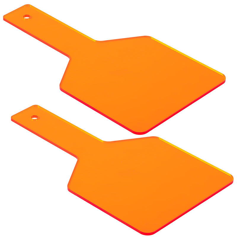 JMU 2 Pcs Dental Shield Plate, Handheld Dental Shade Board, Dental Light Curing Shield Eye Protective Plate