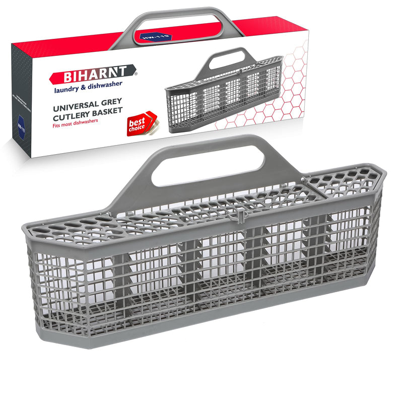 WD28X10128 Universal Dishwasher Utensil Silverware Basket Compatible with GE Whirlpool Kenmore Maytag Frigidaire KitchenAid Samsung LG Dishwasher,Part No.WD28X10127, WD28X10131, WD28X10132