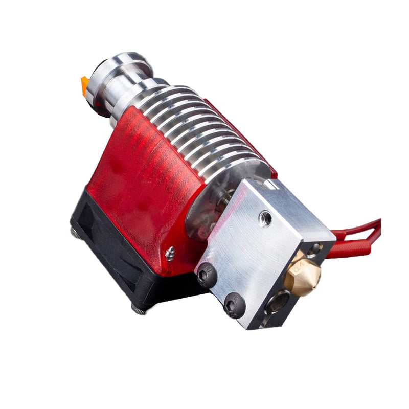 V6 Volcano All Metal Hotend Full Kit,24V 40W Direct & Bowden J-Head Hotend,Brass Nozzle 0.4,Titanium Alloy Heatbreak for 3D Printers V6 Volcano Hotend,Titan,Dual Driver Extruder. Volcano Hotend Kit 24V Kit