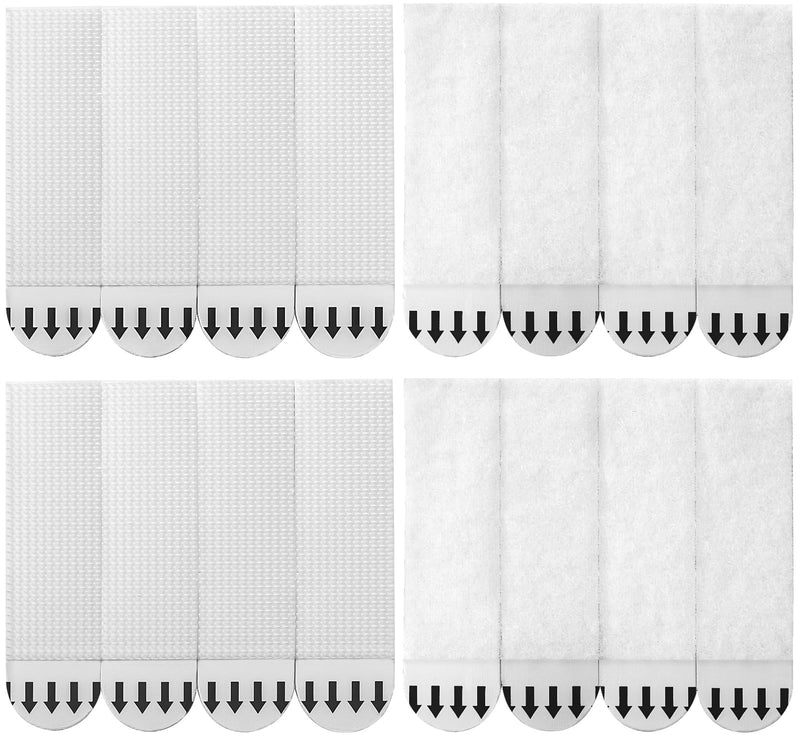 Picture Hanging Strips Heavy Duty,20-Pairs(40 Strips)Sticky Picture Hangers for Walls,Hanging Pictures Without Nail,Damage Free No Nails Refill Adhesive Poster Strips for Frame Mounting Strips,Medium Medium-20 Pairs