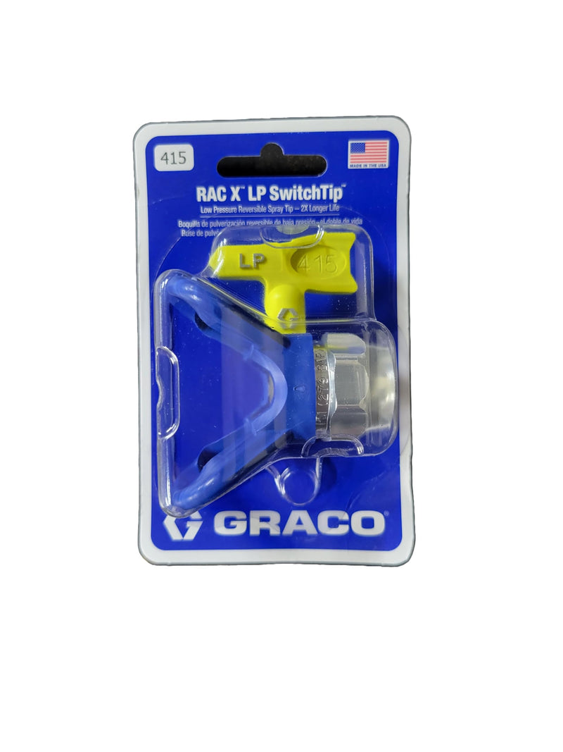 Graco RLP415 Low Pressure RAC X Reversible Tip with RAC X Guard Combo