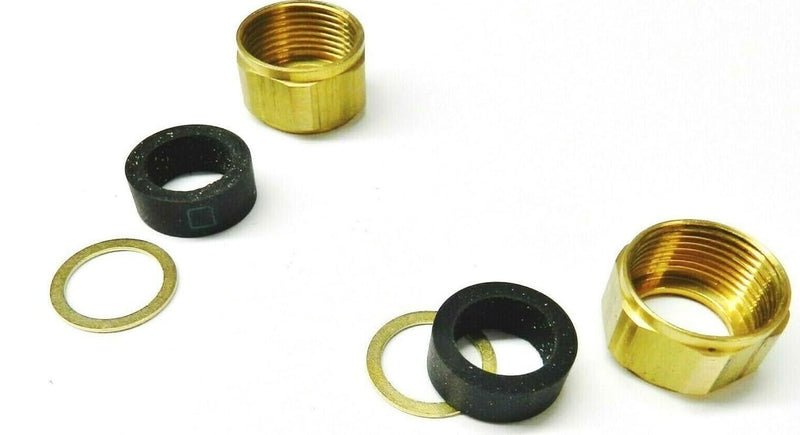 Gaskets Washers Nuts For 5/8" Boiler Sight Gauge Glass