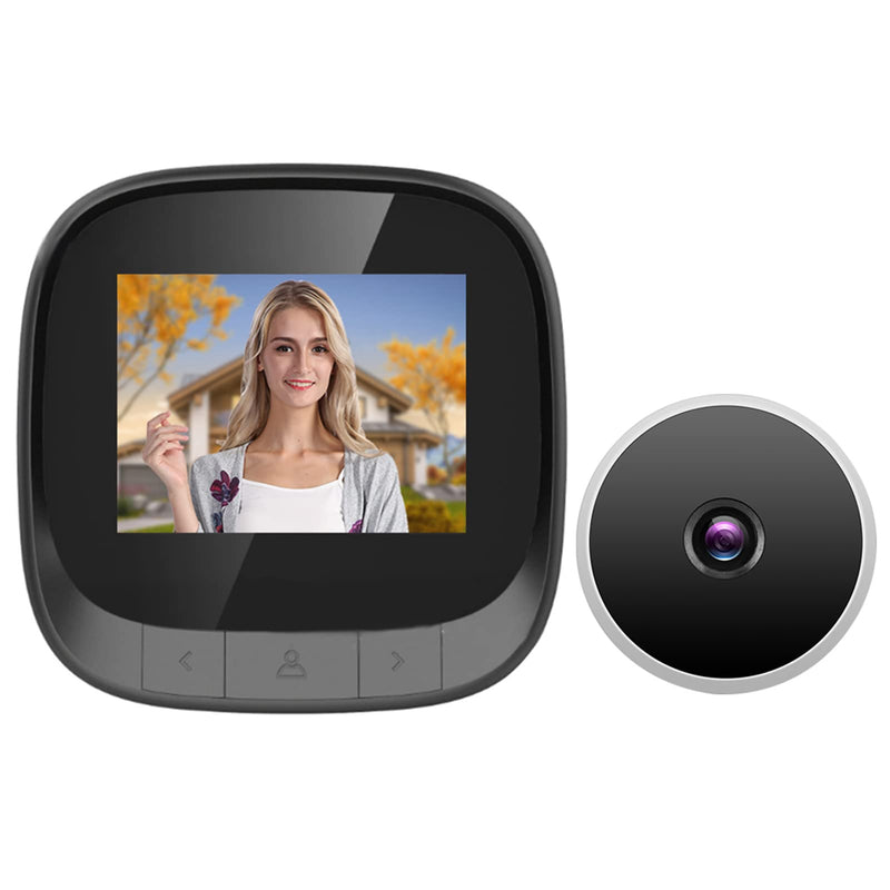 2.4in Smart Visual Door Viewer, Electronic Eye Peephole Digital Video Door Viewer Monitoring Camera for Home