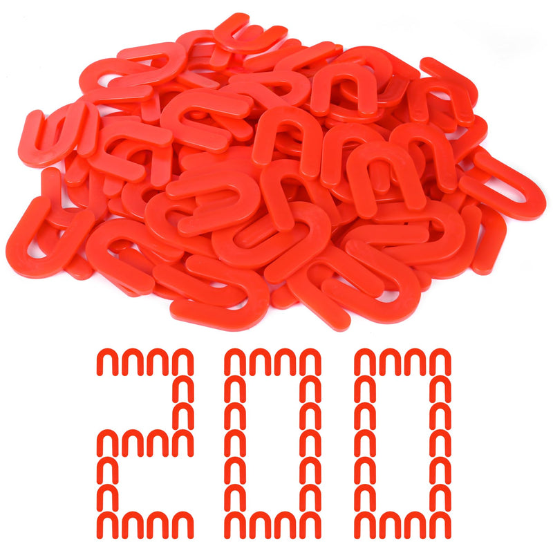 Horseshoe Shims Tile Spacers 1/8 Inch (3mm) 200Pcs U-Shaped Plastic Shims for Tile Leveling System Floor Wall Ceramic Tile Stone Installation - Red 1/8"-200 Pcs - NewNest Australia