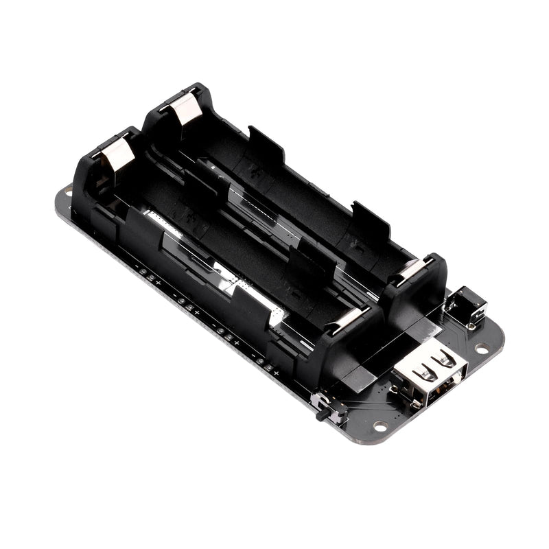 18650 Battery Holder Li-ion Battery with Dual Compartment Support Micro USB 5V/3A 3V/1A V8 Battery Shield 2-Holder
