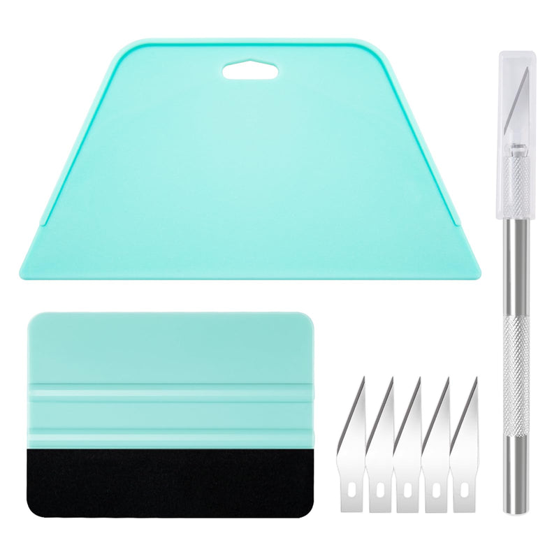 WRAPXERPT Wallpaper Smoothing Tool,Wallpaper Tool Kit for Peel and Stick Wallpaper Hanging,Vinyl Backsplash Tile,Bathroom,Window Film T100