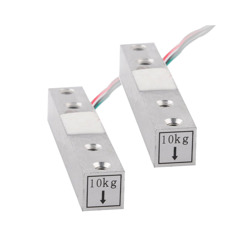 Digital Load Cell Weight Sensor 10kg High Precision Miniature Load Cells YZC-133 for Arduino DIY Electronic Portable Kitchen Scale Sensors(Pack of 2) 2PCS 10KG