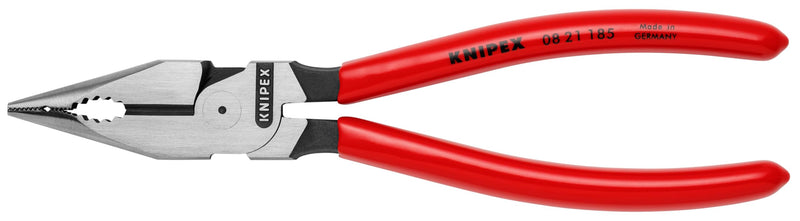 KNIPEX Tools 08 21 185 SBA Needle-Nose Combination Pliers, 7-1/4"