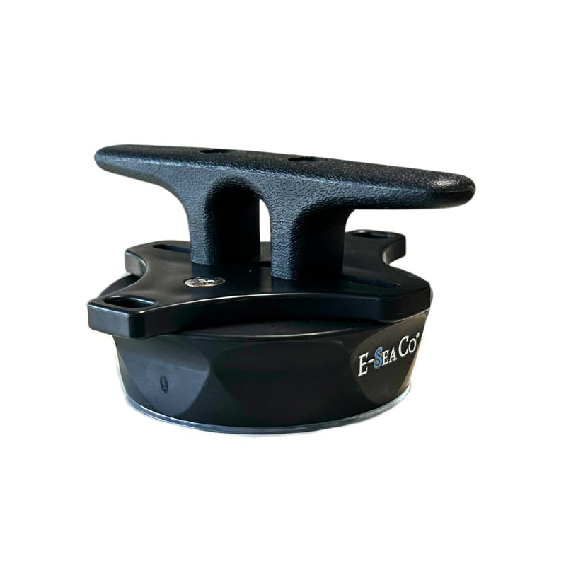 E-Sea Cleat- Heavy-Duty Suction Mounted Utility Cleat | Tie up kayaks, secure boat fenders, secure paddle boards, RV towel hanger, attatch accessories