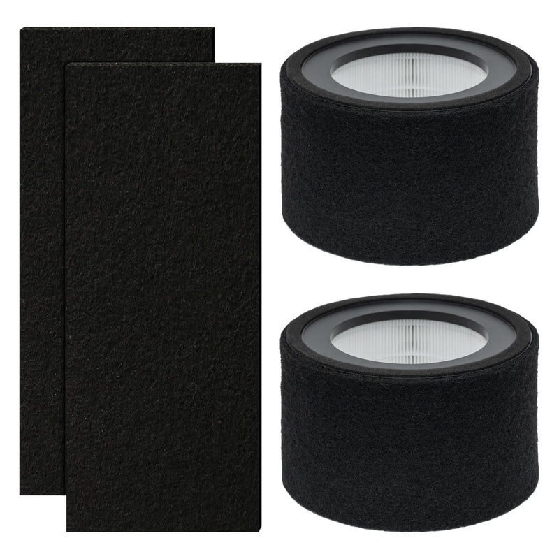 EE-5068 Filter Replacement, Compatible with Crane EE-5068 and Etery jt-8115m Air Purifiers, Part# HS-1946, 2 Pack
