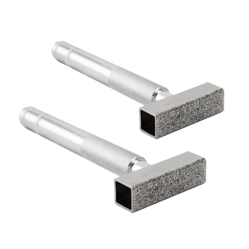 POWERTEC Diamond Wheel Dresser for Turing and Deburring Bench Grinder Wheel Use on Aluminum Oxide Grinding Wheel & Silicon Carbide Grinding Wheel to Prep and Smooth Grinding Surface 2 Pack (71003-P2V) Grinding wheel dresser (2pk)