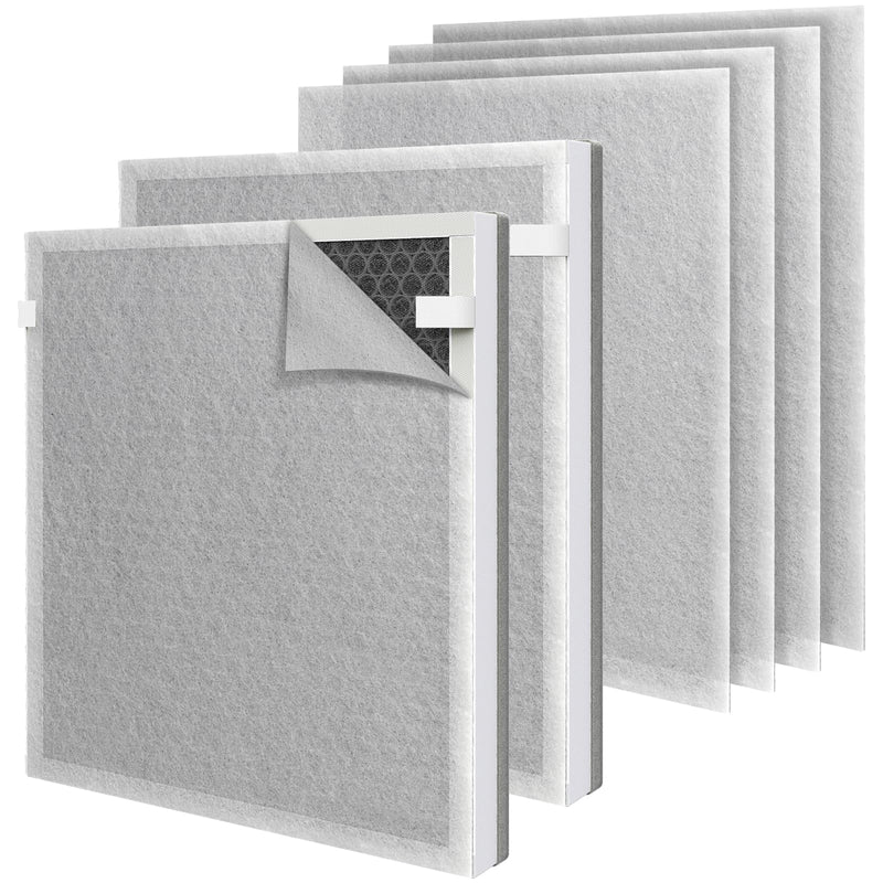 2 Packs H7123 / H7123101 / H211 / H211S Replacement Filter Compatible with Govee H7123101 / Goveelife H7123 Air Clean Purifier and Homvana H211 / H211S Air Clean Purifier with 4 Extra Pre-filters