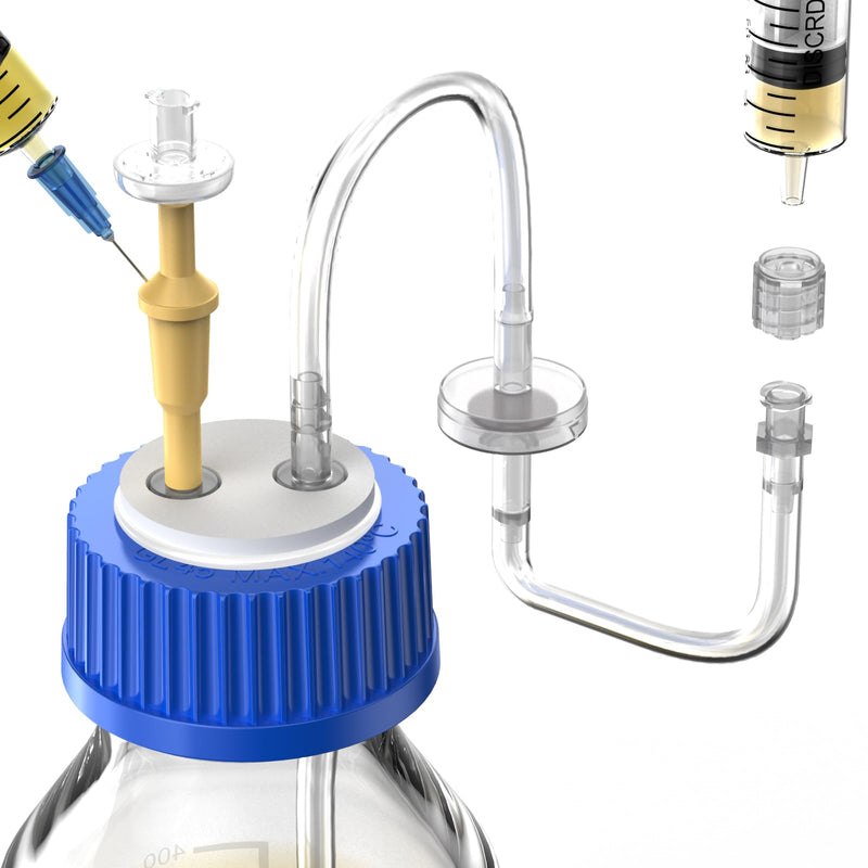 Ks-Tek GL45 Liquid Media Extractor Cap for Mushroom Liquid Culture (GL45)