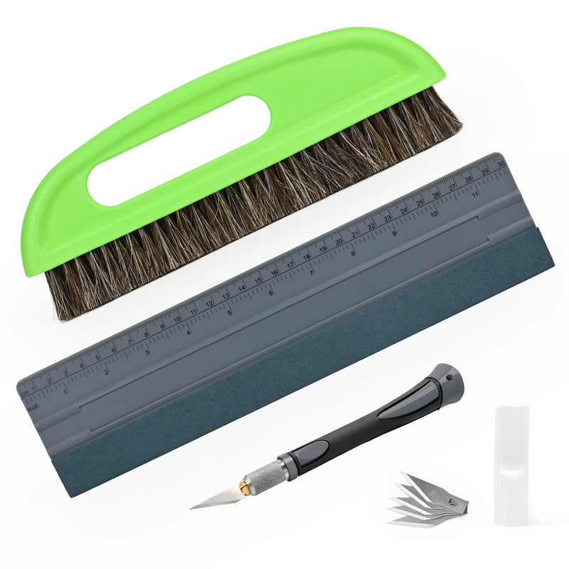EHDIS Wallpaper Smoothing Tool Kit Wallpaper Smoothing Brush Large Wallpaper Squeegee for Applying Peel and Stick Wallpaper, Vinyl Backsplash Tile,Smoothing Wallcovering T91-U