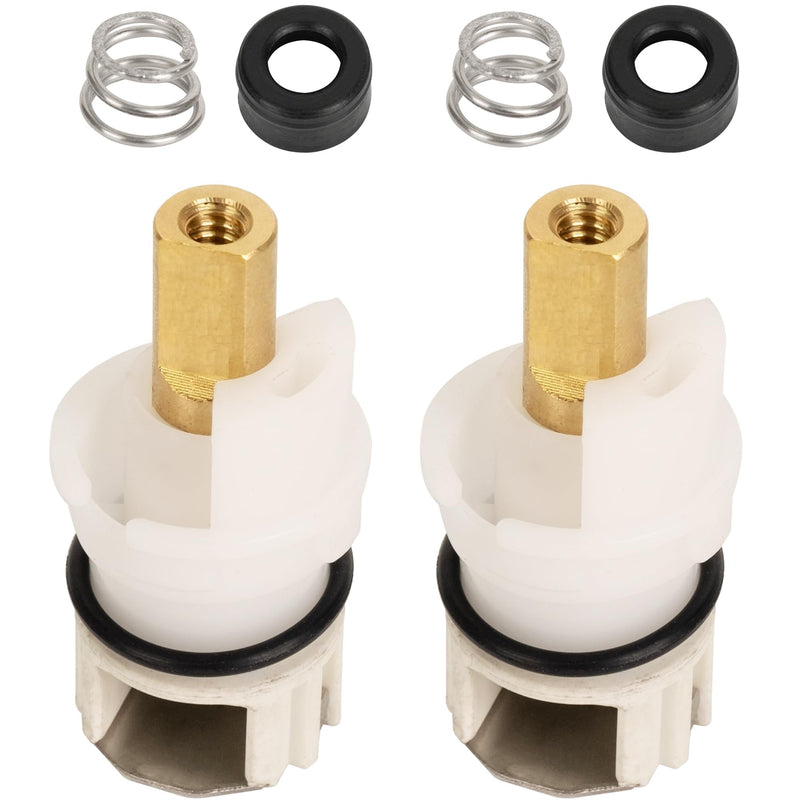 BlueStarts High-Quality RP25513 Faucet Stem - Compatible with Delta Faucet Kit Two Handle Faucets - Pack of 2