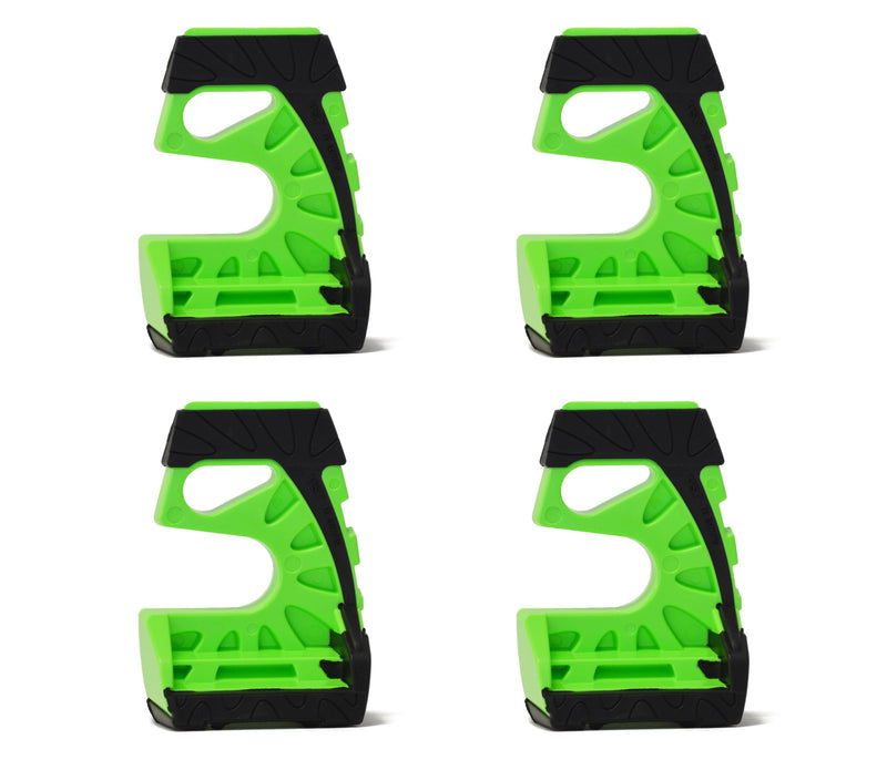 Wedge-It - The Ultimate Door Stop - Green (4-Pack)