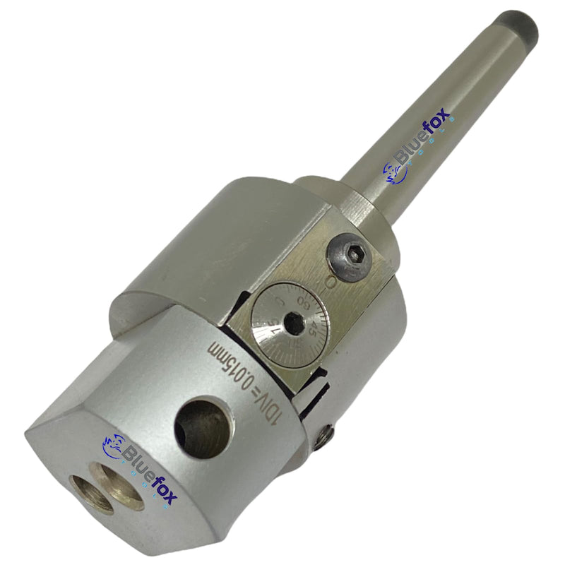 Precision 38 mm Head Diameter Boring Head with II1 Div: 0.015 mm - High-Accuracy Machining Tool, 1 MT Shank