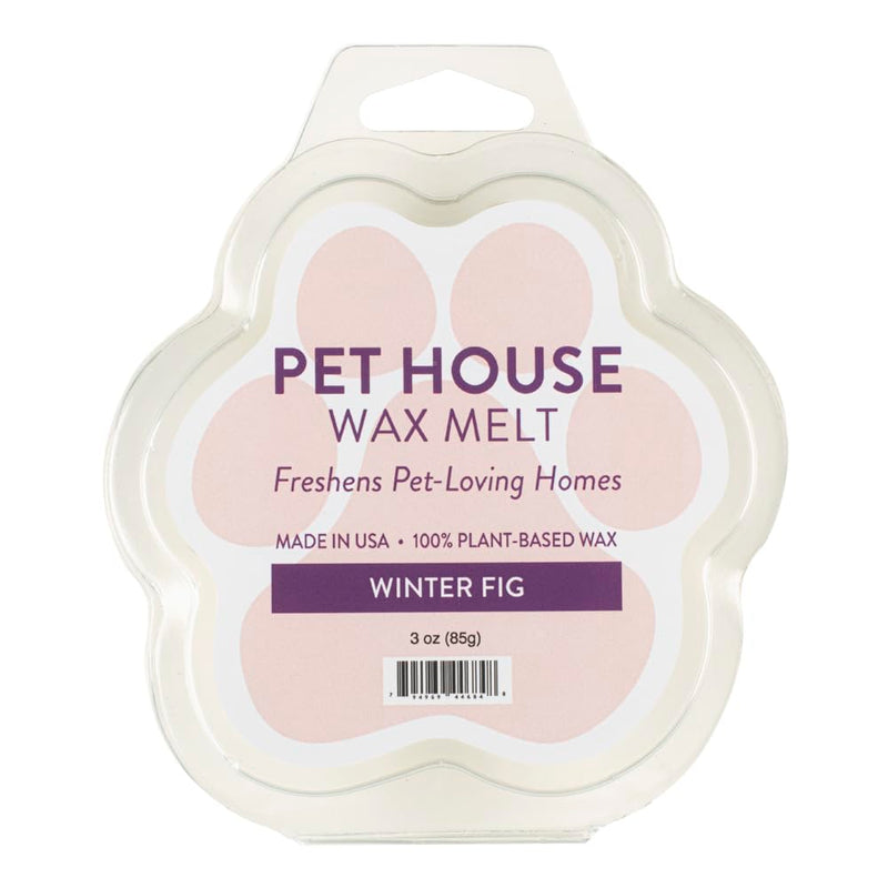 One Fur All Pet House Wax Melts Winter Fig, Long-Lasting, Scented Wax Melts, Natural Pet Odor Solution for A Fresh Smelling Home, Pet-Friendly Plant Based, Soy Wax Melt, 3 OZ 3 Ounce (Pack of 2) - PawsPlanet Australia