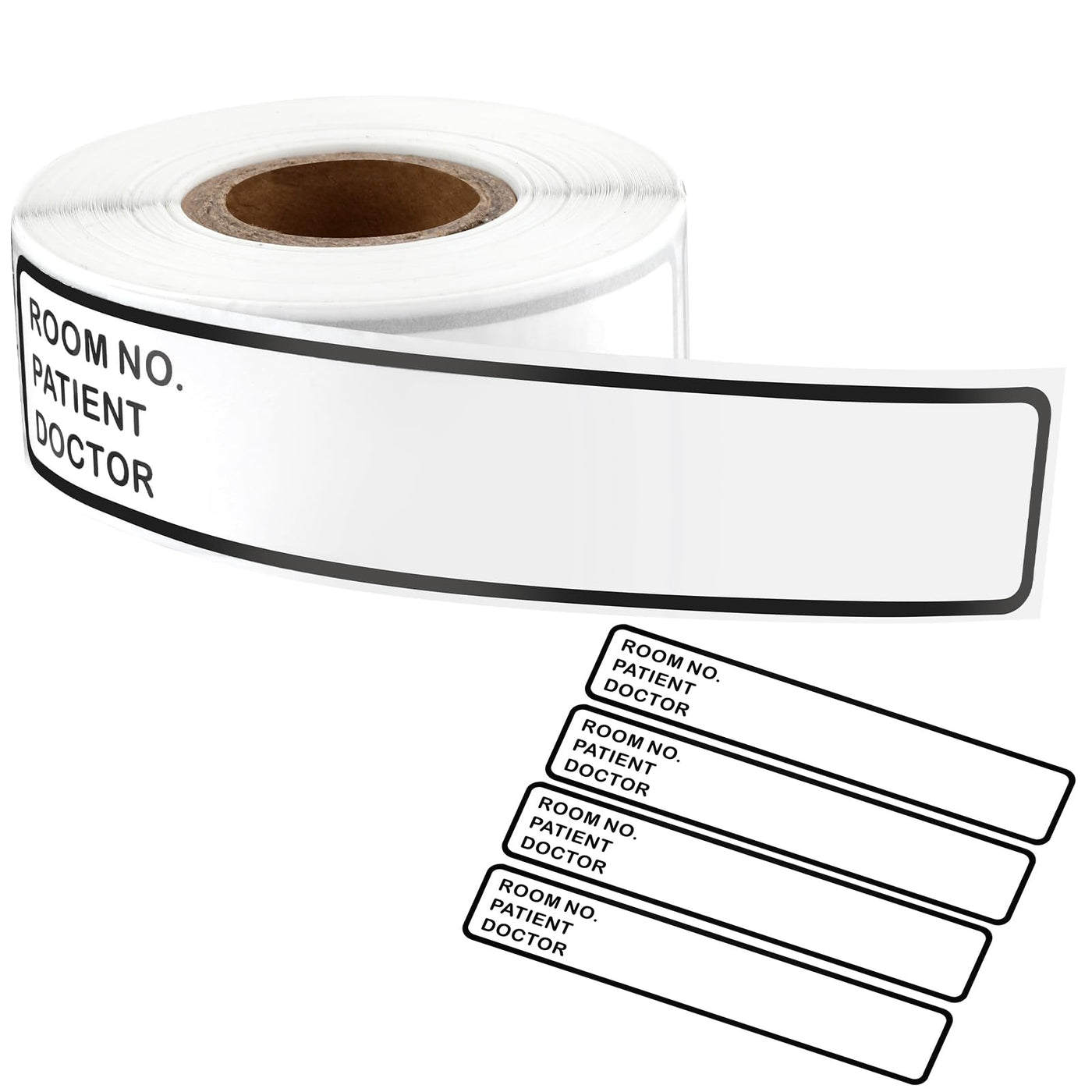 File Spine Sticker 200 Pieces Binder Spine Stickers Patient Chart Binder 5.37 * 1inch Pat ...
