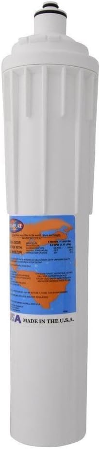 IPW Industries Inc. - Omnipure ELF XL (UXC-8SF) All Softening Resin Water Filter - Single Head Replacement for Reducing Hard Water and Scale Build-Up