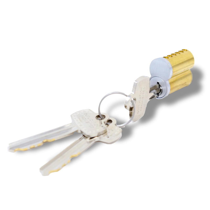 High Security Keyed Up IC Core Cylinder with Control Key KA - Durable and Reliable Lockset for Home and Office Security