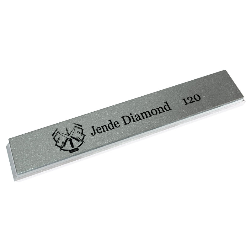 1x6 Jende Diamond Sharpening Stone Plate for Edge Pro, Jende JIGS, TSProf, Hapstone Sharpener, Ruxin (120 Grit) 120 Grit